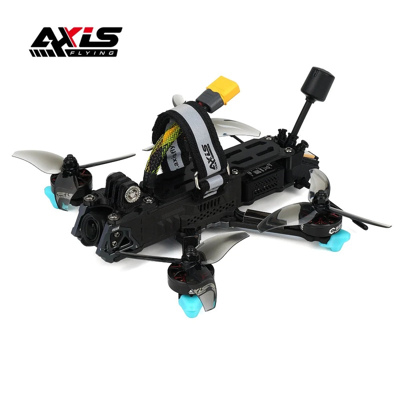 AxisFlying Manta 3.6inch HD O3 GPS Squashed X Freestyle/Cinematic FPV Drone – Choose Receiver
