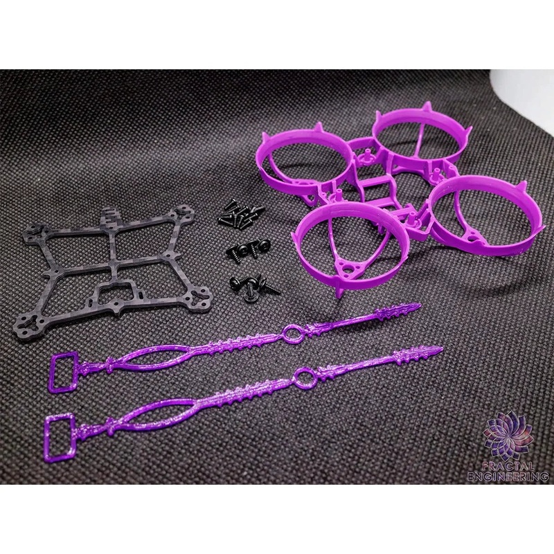 Fractal Engineering Fractal 65 Micro Whoop Frame Kit – Crown Purple Ducts