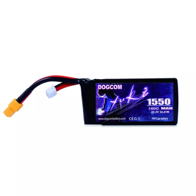 DOGCOM Yuki Edition 1550mAh 6s 22.2V 160C LiPo Battery – XT60
