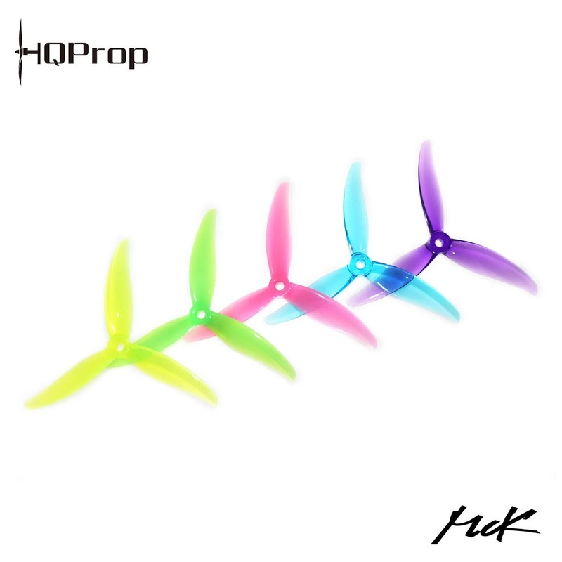 HQ MCK Prop Tri-Blade 5″ Poly Carbonate Prop (2CW+2CCW) – Choose Color