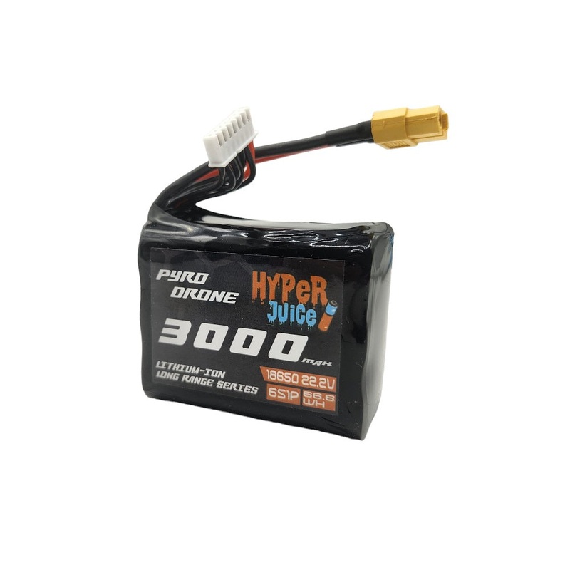 Hyperjuice 3000mAh 6S1P Li-ion Long Range Battery – XT60