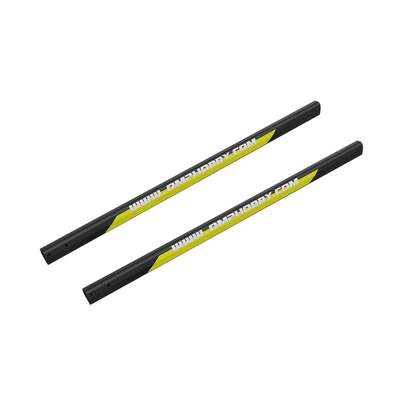 OMPHobby M2 EVO 3D Helicopter Tail Boom Set (2pcs) – Yellow