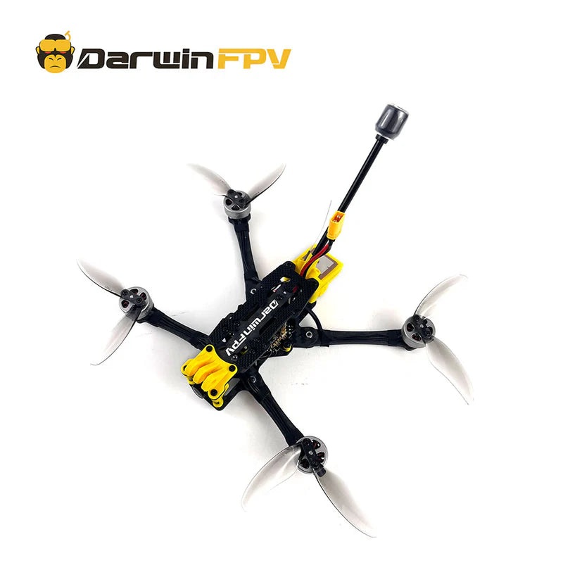DarwinFPV FoldApe4 4″ Folding Long Range Analog BNF FPV Drone – ELRS 2.4G