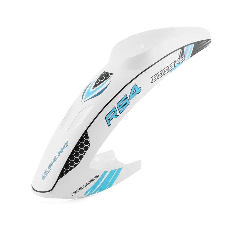 Goosky RS4 Helicopter Canopy Set – WHITE/BLUE