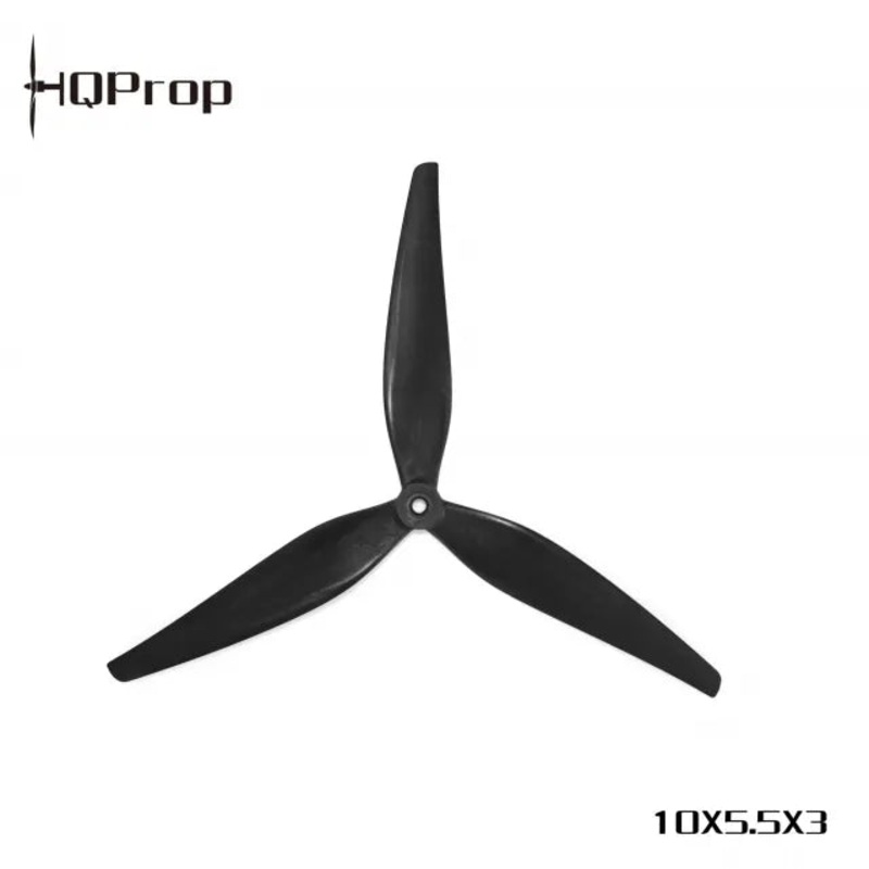 HQ MacroQuad Cinelifter Prop 10×5.5×3 Glass Fiber Reinforced Nylon (1CW+1CCW) – Black