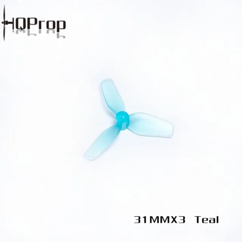 HQ Ultralight Whoop Prop 31MMx3 1.2×1.1×3 PC 1mm Shaft (2CW+2CCW) – Choose Color