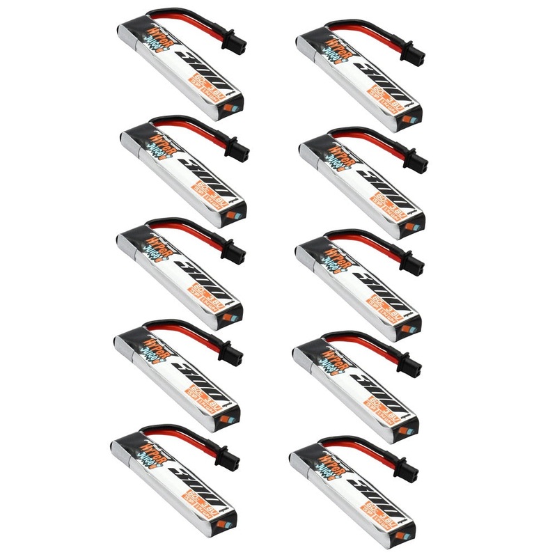 10 Pack  Hyperjuice 300mAh 3.8V 1S 60C HV – A30 Cabled