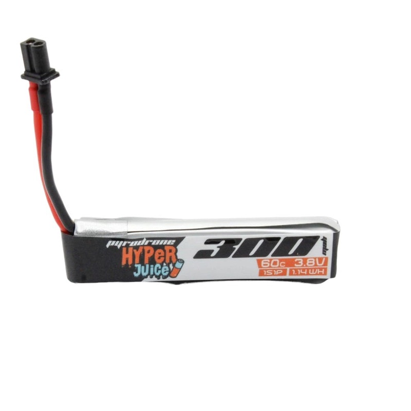 Hyperjuice 300mAh 3.8V 1S 60C HV – A30 Cabled