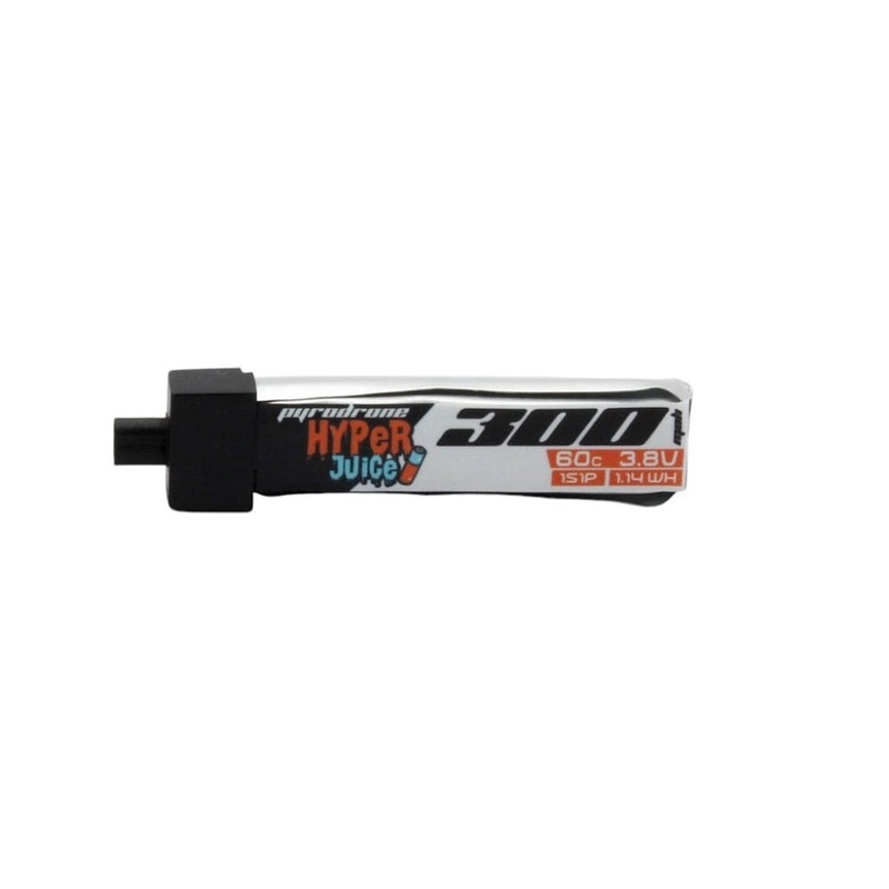 Hyperjuice 300mAh 3.8V 1S 60C HV – A30 Plastic Head