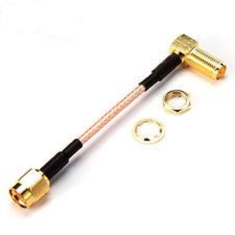 5cm 90 Degree SMA Female to SMA Male RG316 Cable