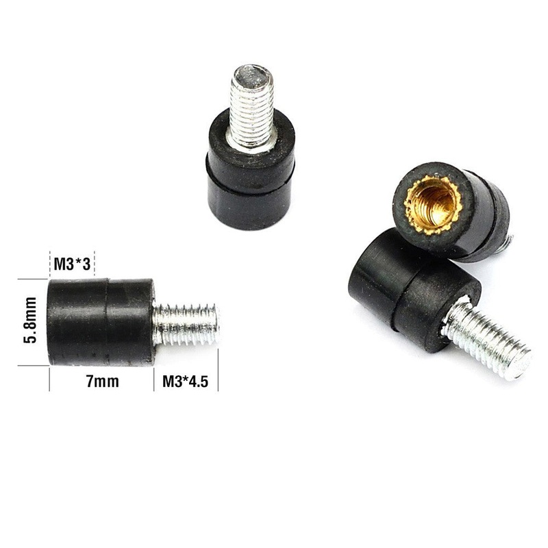 M3x7+4.5  Anti Vibration Standoffs 4pcs. per bag