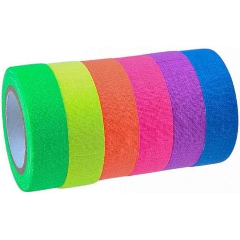 UV Fabric Tape Rolls 15mm – 6 Pack
