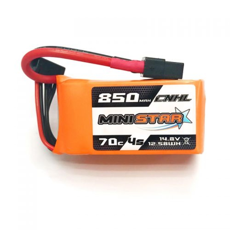 CNHL 850MAH 4S 70C MINISTAR 14.8V LI-PO FPV BATTERY – XT60