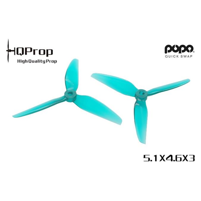 HQ Prop 5.1×4.6×3 V1S (2CW+2CCW) PC RACE “POPO” PROP