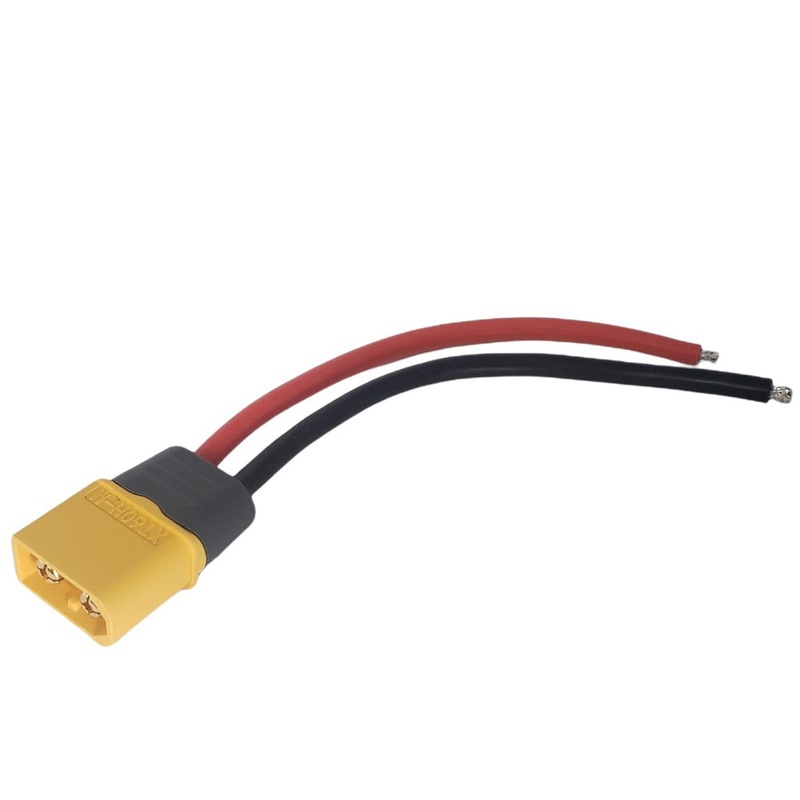 XT60H Pig Tail 14AWG 4″
