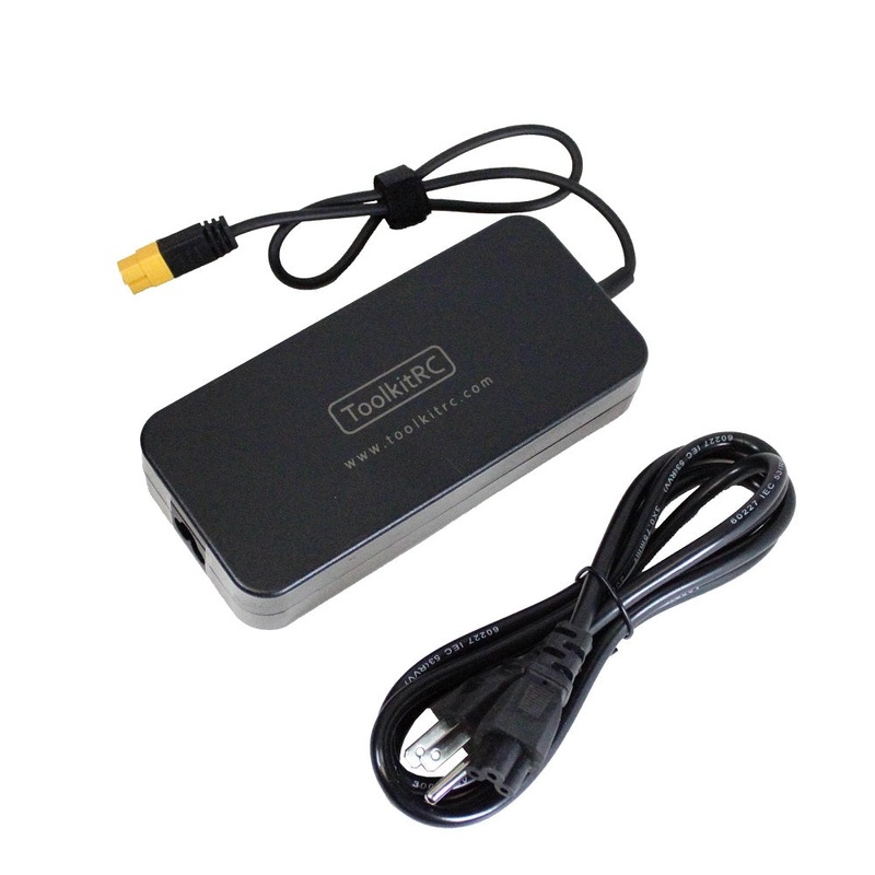 ToolKitRC ADP-200W Battery Charger Power Supply – XT60