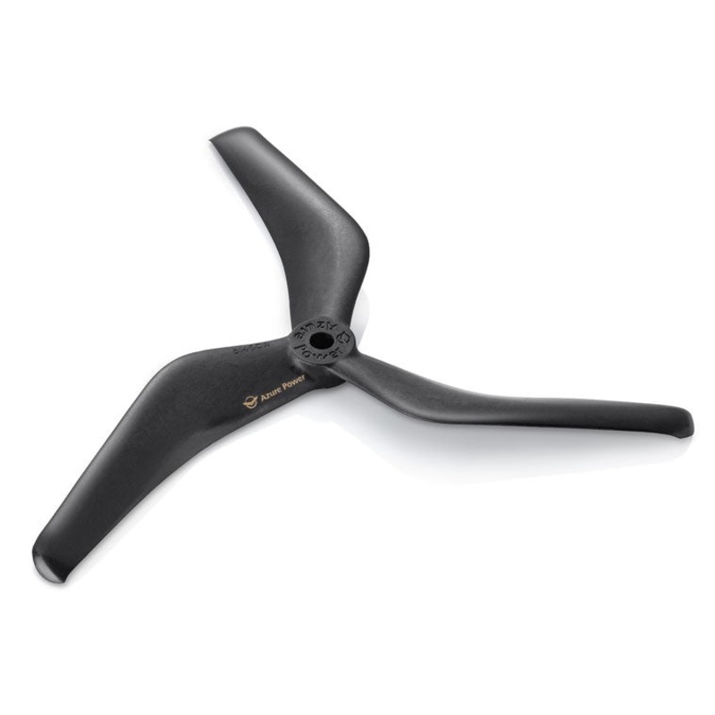 Azure Power 6145 Carbon Fiber BSP – Big Smooth Props (Set of 4 – Black)