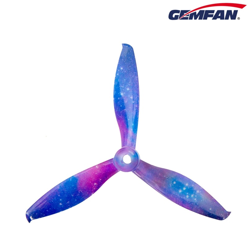 Gemfan Hurricane Durable 3 Blade 5″ Propeller 51433 (2CW-2CCW) – Skitzo Galaxy