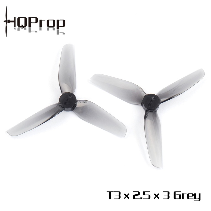 HQ Prop T3X2.5X3 Durable Tri-Blade 3″ Prop – Grey