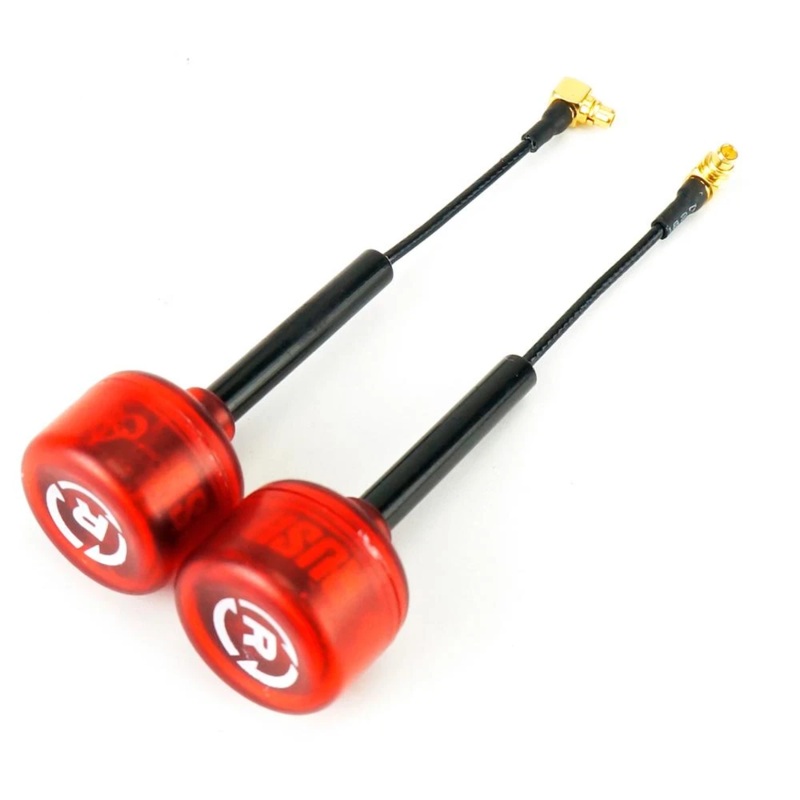 RUSHFPV Cherry 5.8GHz 90 MMCX Antenna 2 Pack  (RHCP or LHCP)