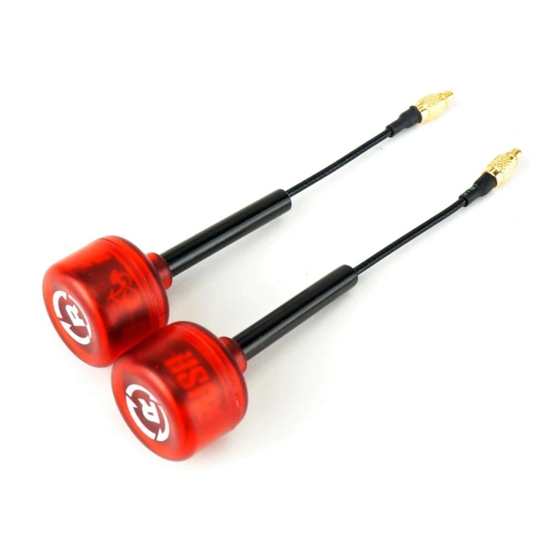 RUSHFPV Cherry 5.8GHz MMCX Antenna 2 Pack – Red (RHCP or LHCP)