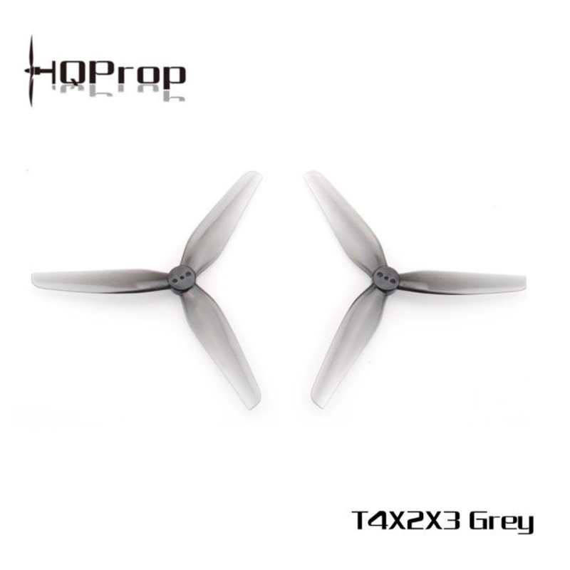 HQ Prop Durable Prop T4X2X3 Grey2CW+2CCW)-Poly Carbonate