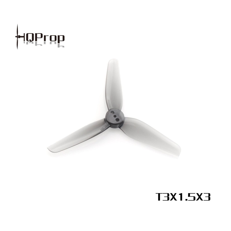 HQ PROP T3X1.5X3 DURABLE TRI-BLADE 3″ PROP – GREY