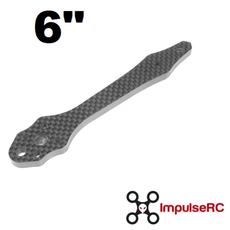 ImpulseRC APEX 6″ CF 5.5mm Arm + Press Nut