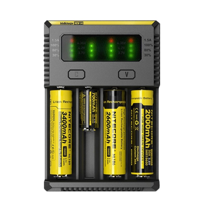 Nitecore i4 – 4 Bay Battery Charger
