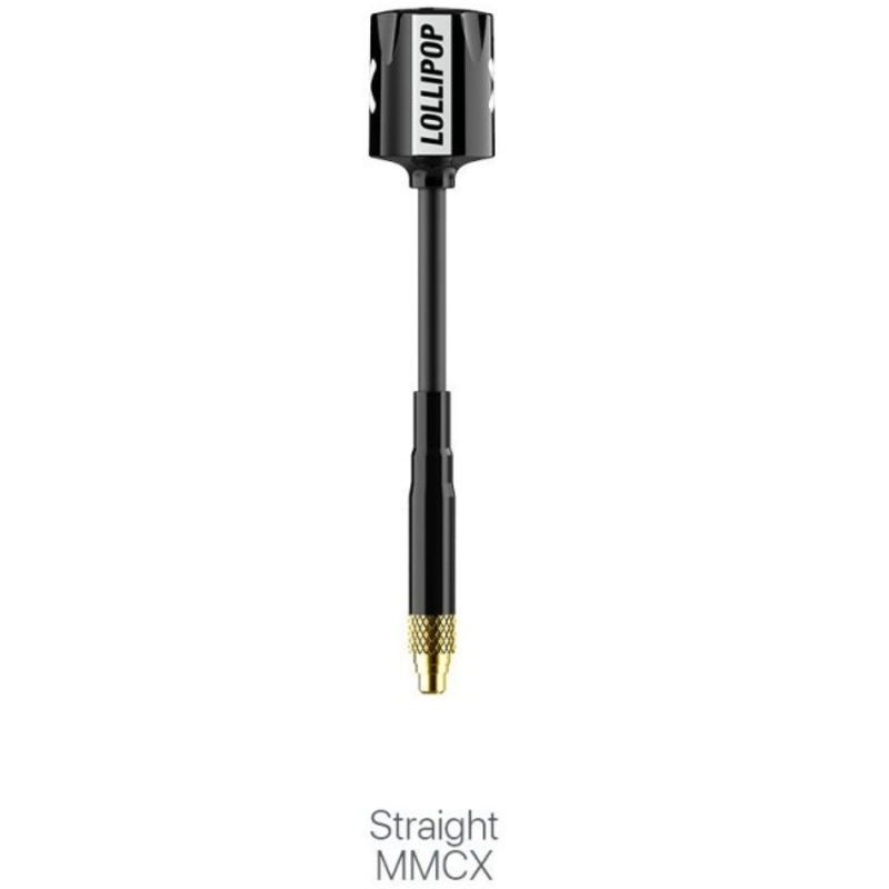 Foxeer Micro Lollipop FPV Antenna 5.8G 2.5dBi High Gain – Straight MMCX – RHCP