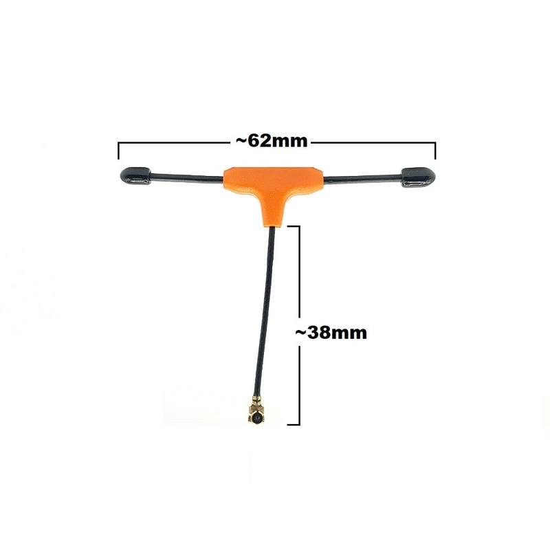 Micro-T 915MHz RX Antenna for TBS Crossfire NANO RX