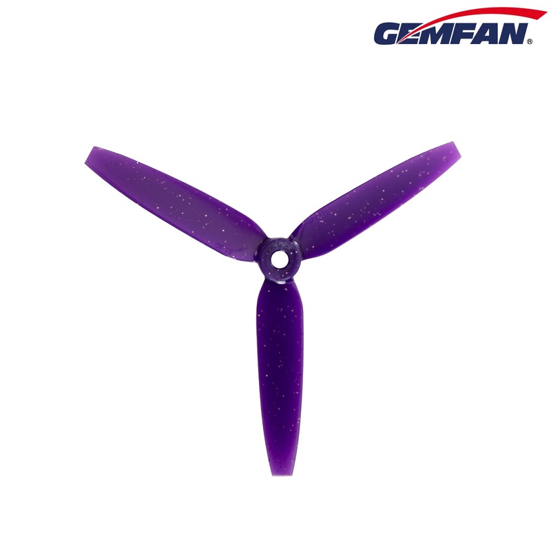 Gemfan 513D 5149 Tri-Blade 5″ Prop 2CW+2CCW – Choose Color
