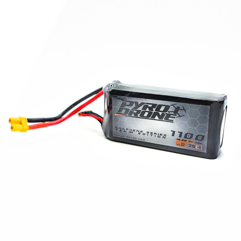 Graphene 1100mAh 4S 14.8V 75C Lipo Battery – XT30