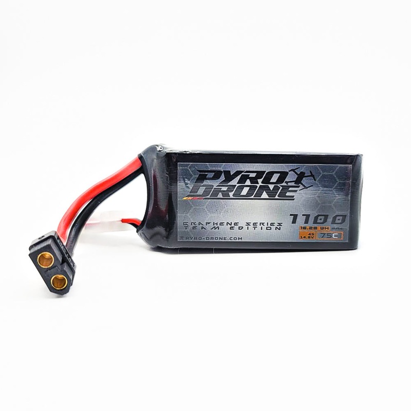 Graphene 1100mAh 4S 14.8V 75C Lipo Battery – XT60
