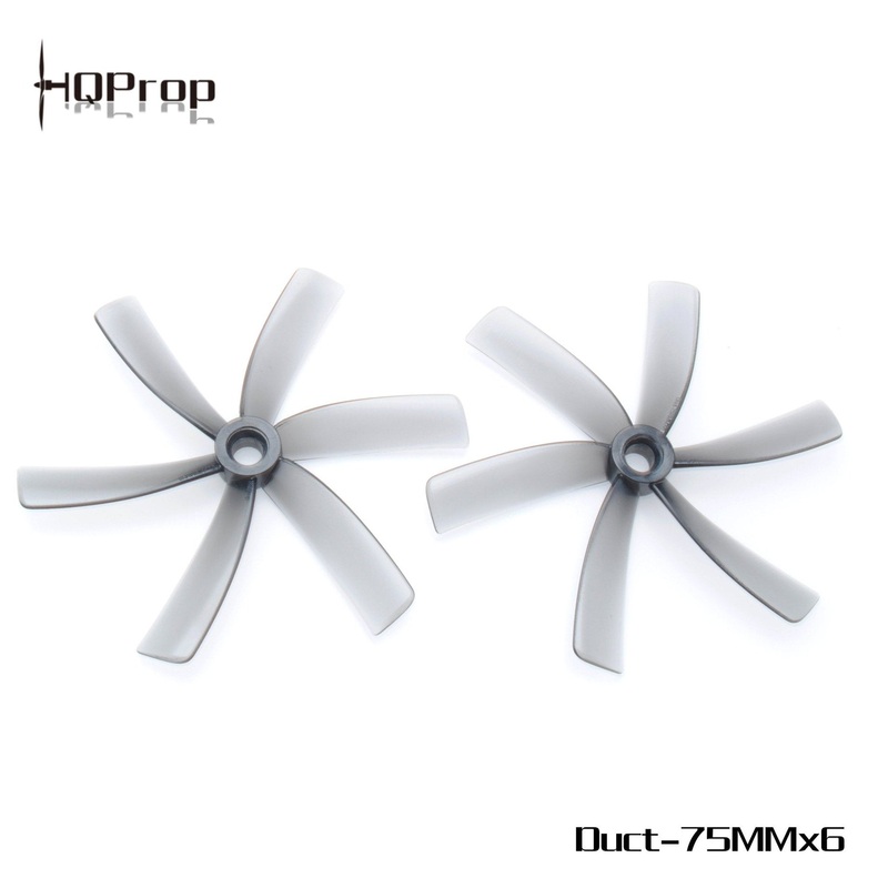 HQProp Ducted Hexa-blade 6 Blade Propeller 75MM(2CW+2CCW) – Grey