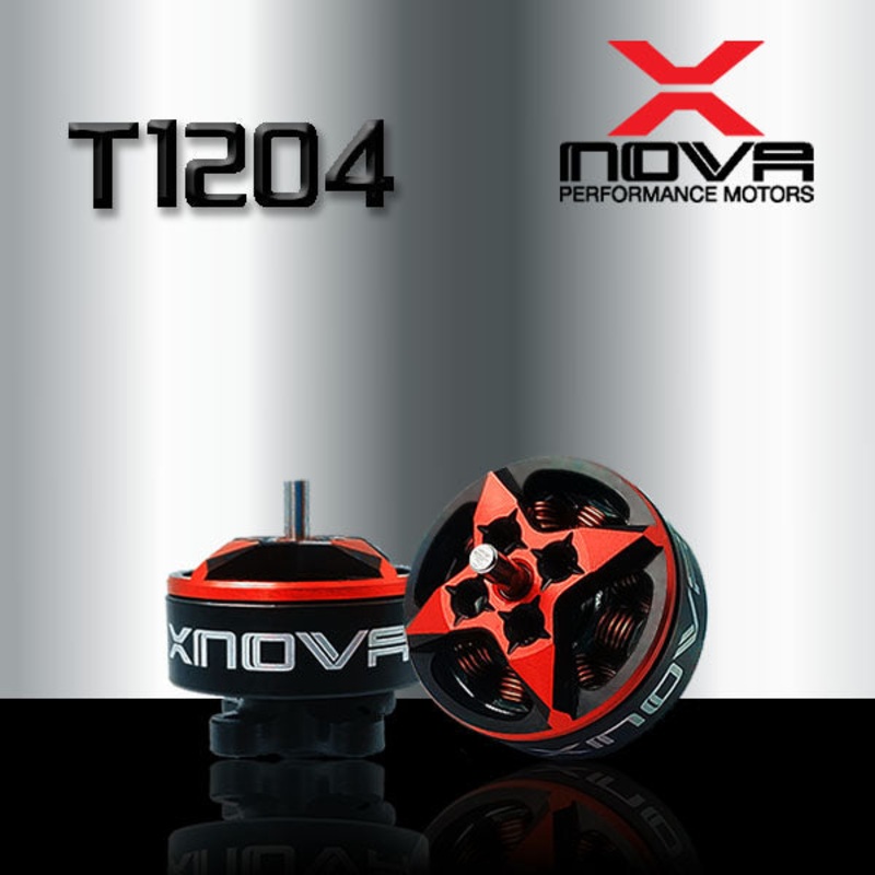 XNova T1204 FPV Racing Series Motor w/ Plug – 5000KV