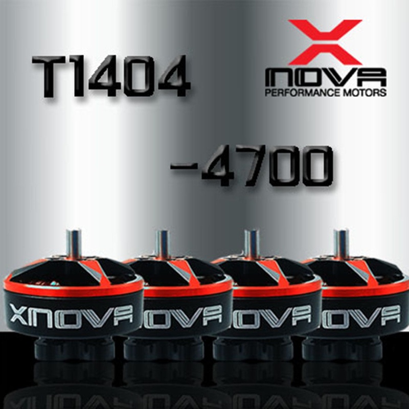 XNova T1404 FPV Racing Series Motor – 4700KV – 4PCS Combo