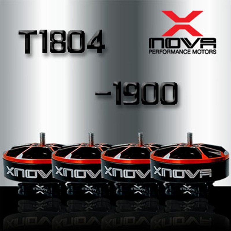 XNova T1804 FPV Racing Series Motor – 1900KV – 4PCS Combo
