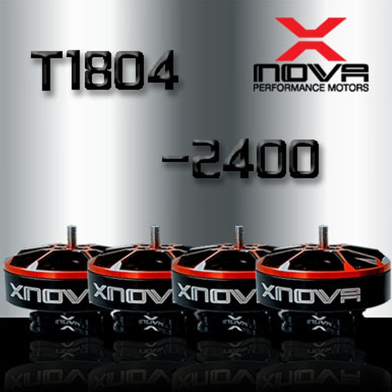 XNova T1804 FPV Racing Series Motor – 2400KV – 4PCS Combo
