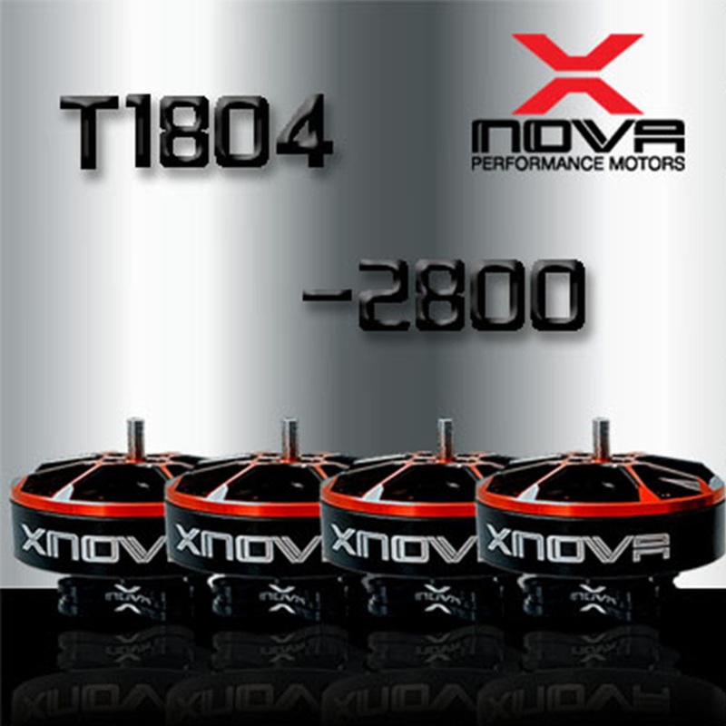 XNova T1804 FPV Racing Series Motor – 2800KV – 4PCS Combo