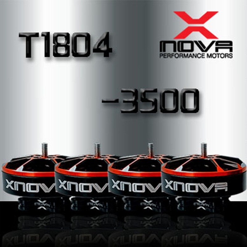 XNova T1804 FPV Racing Series Motor – 3500KV – 4PCS Combo