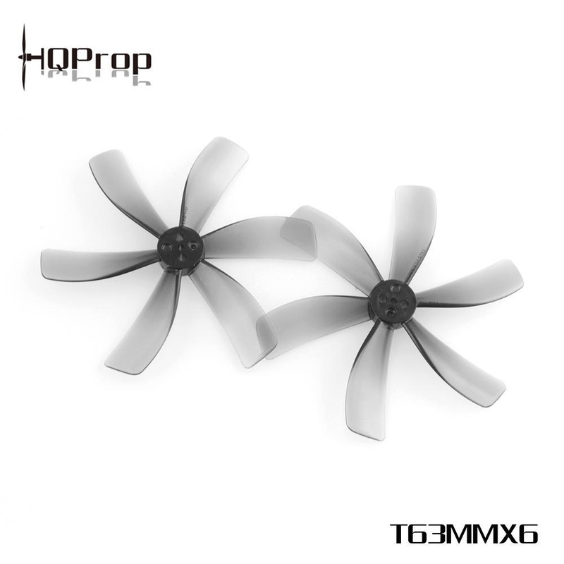 HQProp Durable T63MMX6 Hexa-Blade 63mm Cinewhoop Prop (2CW + 2CCW)
