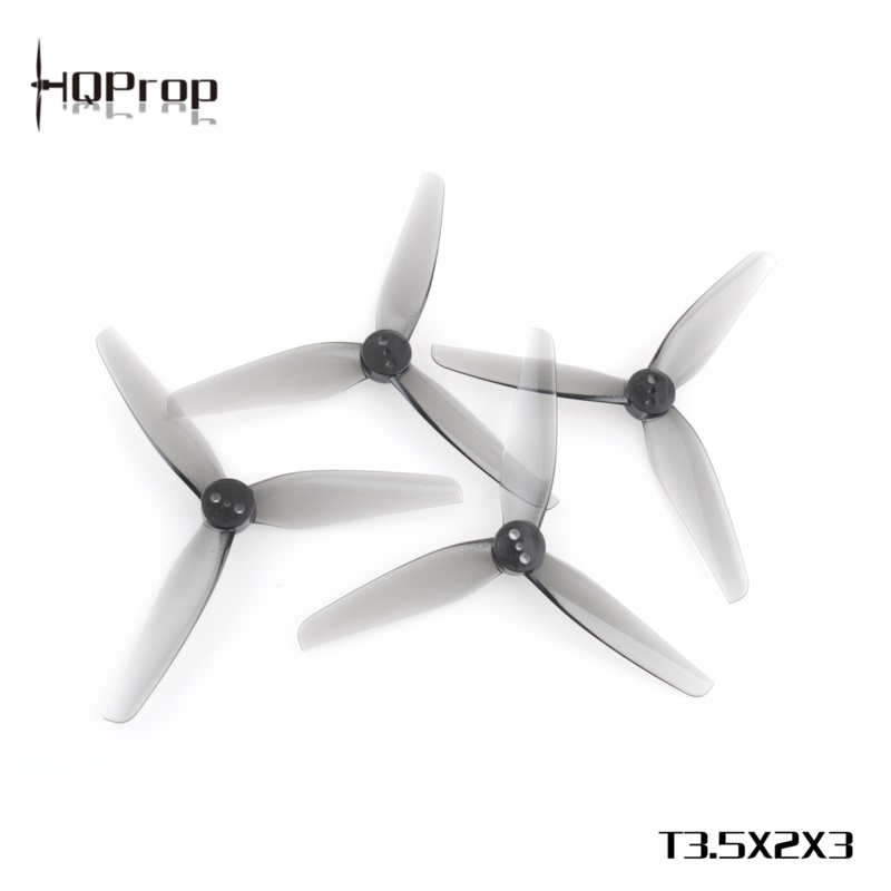 HQProp T3.5X2X3 Grey Poly Carbonate – 2CW+2CCW