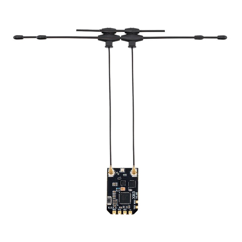 RadioMaster XR3 Nano Multi-Frequency Antenna Diversity ExpressLRS Receiver – Choose Antenna