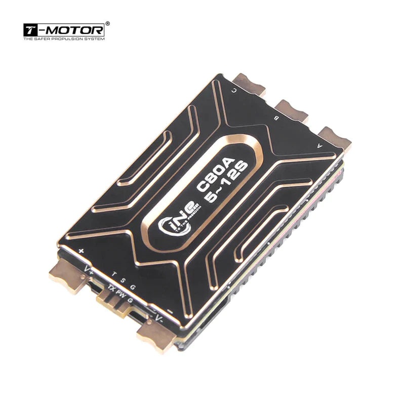 T-Motor C80A 80A 5-12S Single Cinematic Electronic Speed Controller – AM32