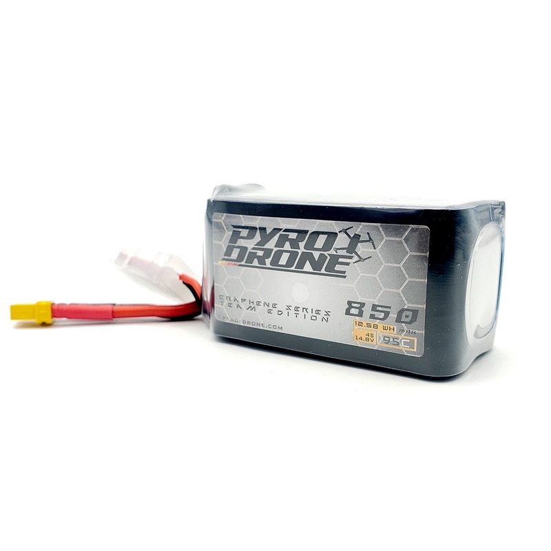 Graphene 850mAh 4S 14.8V 95C Lipo Battery – XT30
