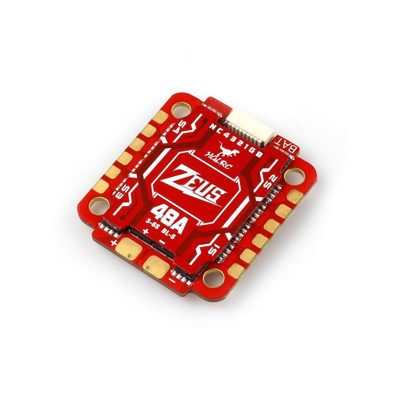 HGLRC Zeus 48A 4in1 ESC 3-6S BL_S with Heat Sink – 30x30mm