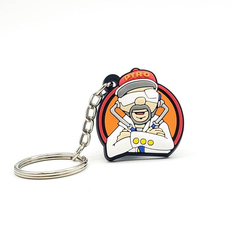 Molded Keychain – Dr. Pyro