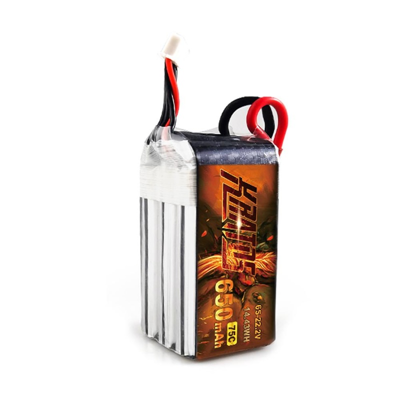 HGLRC KRATOS 6S 22.2V 650MAH 75C Li-Po Battery – XT30