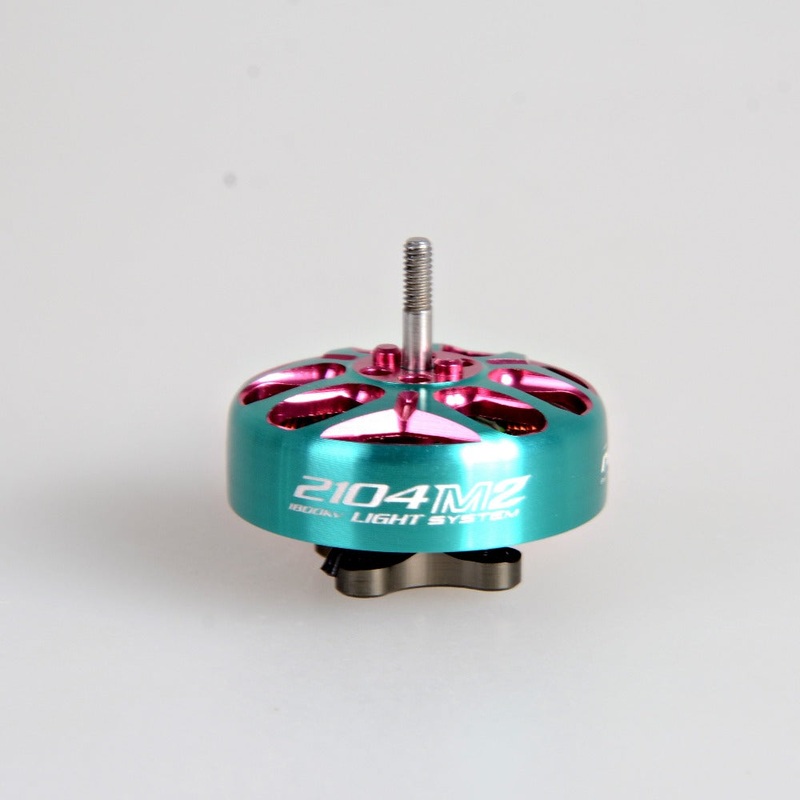 RCINPOWER GTS V3 2104-M2 3000KV Motor – Teal/Pink